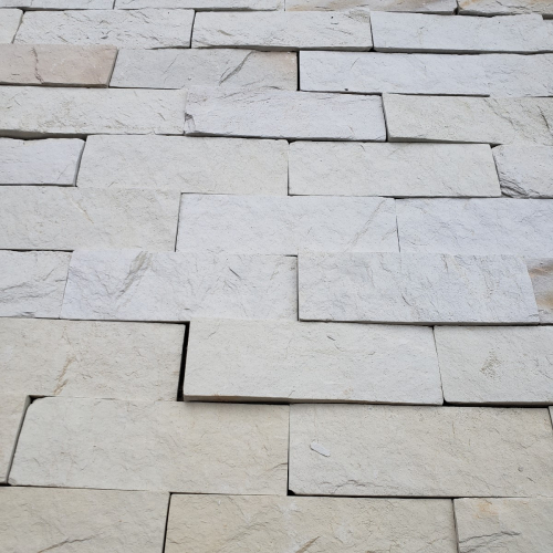 Piedra Pizarra Natural Blanco Nieve