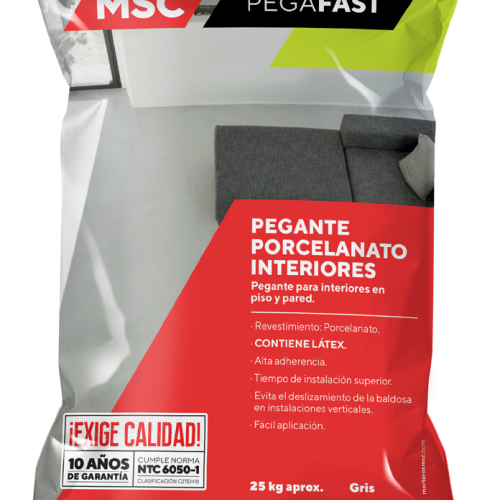 Pegafast Porcelanato Interiores Blanco