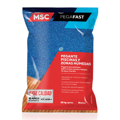 Pegafast Piscina Y Zonas Húmedas Blanco