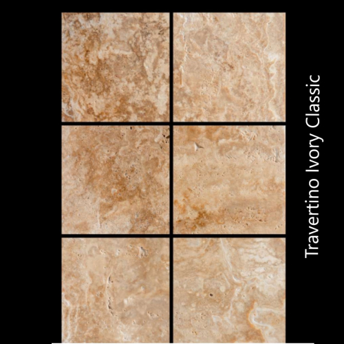 Piso Piscina Travertino Ivory Classic