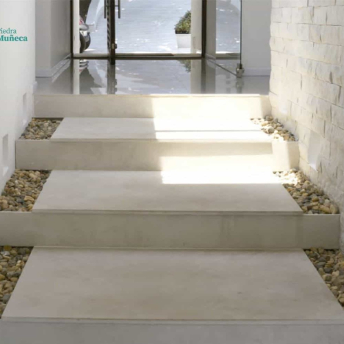 Escaleras Antideslizantes para Exterior en Piedra