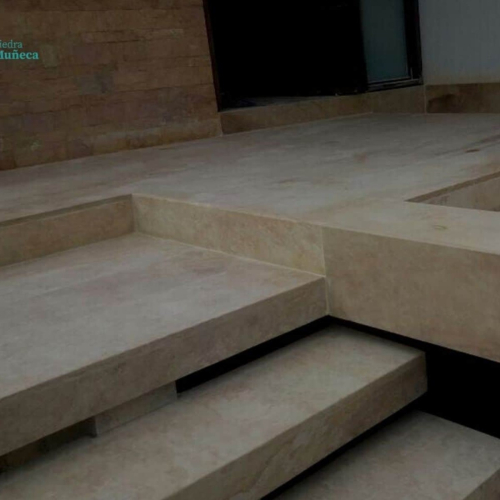 Escaleras Antideslizantes para Exterior en Piedra