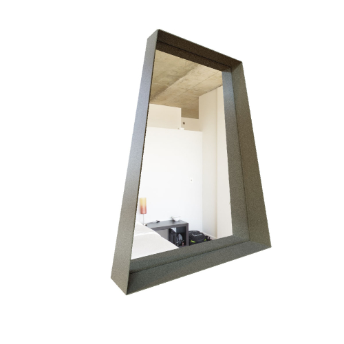 Espejo Marco Metálico Trapecio ME-1200